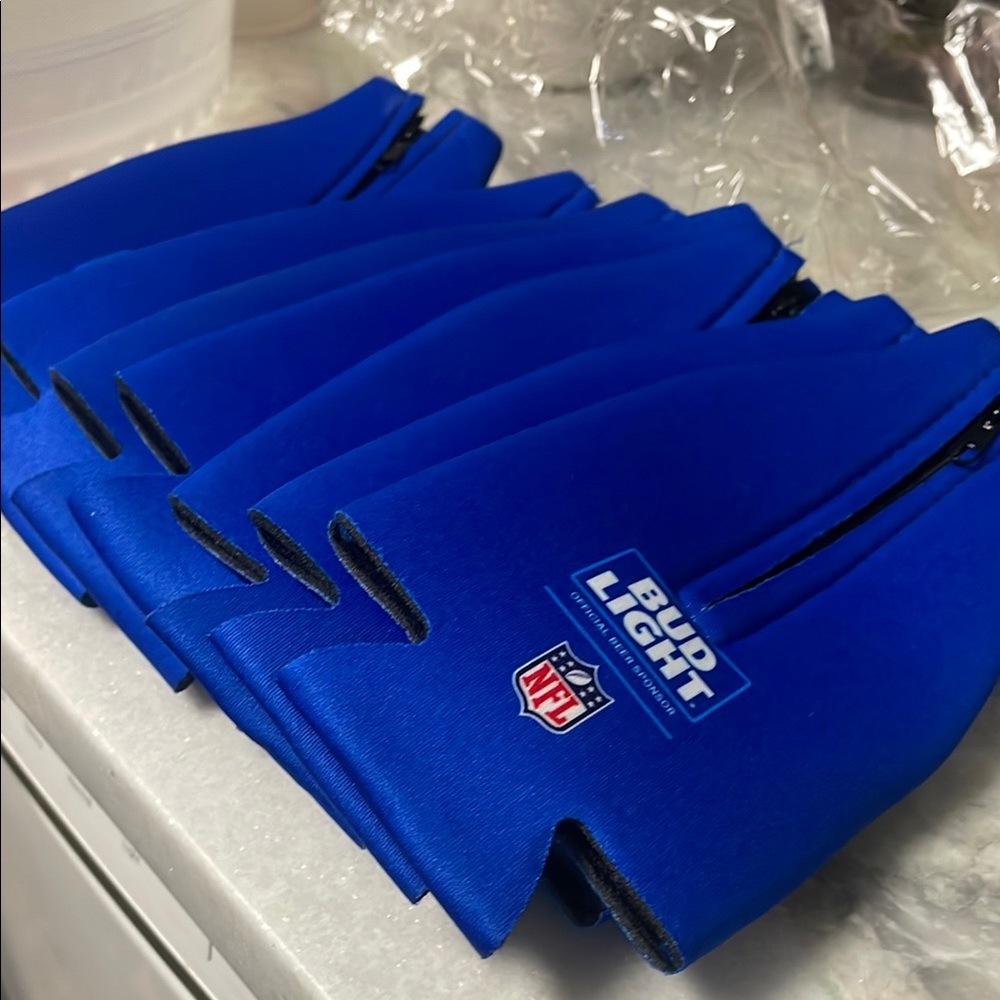 Bud Light NFL Blue Can Coolers